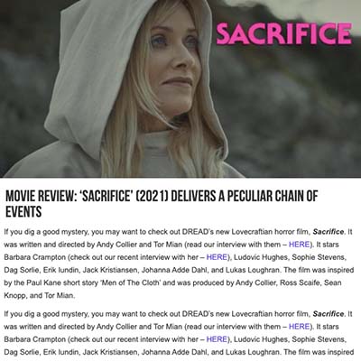 Movie Review: ‘Sacrifice’ (2021) Delivers A Peculiar Chain of Events
